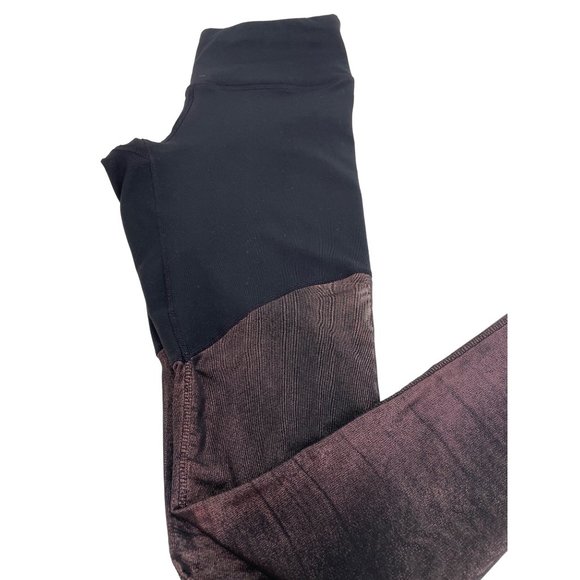 90 Degree by Reflex Yoga Pants Tights Crop S Black,  See-Through From Mid Thigh - Picture 3 of 17